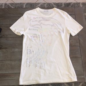 White Versace mens shirt